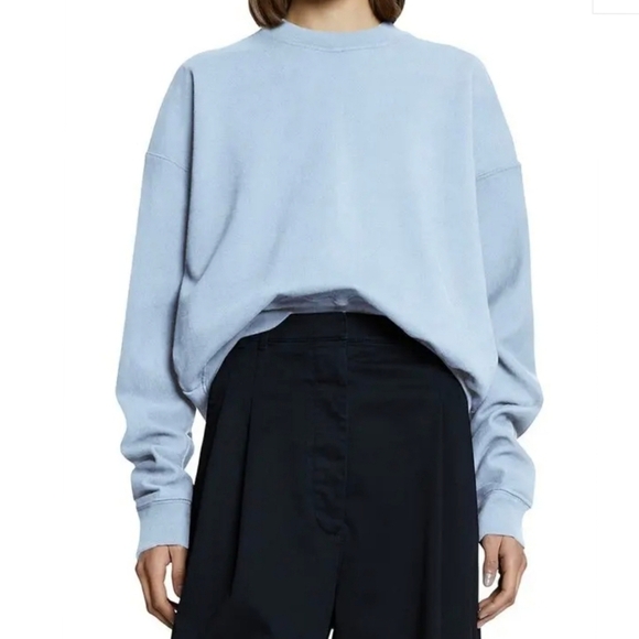 Proenza Schouler White Label Tie-Back Sweatshirt Size M - Picture 3 of 14